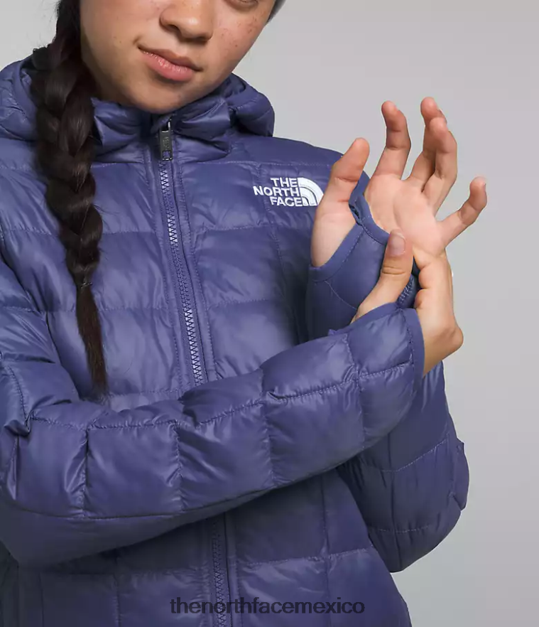 The North Face ropa NFHLJL182 cueva azul niños chaqueta térmica con capucha
