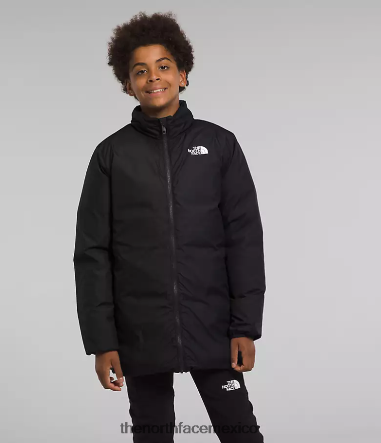 The North Face ropa NFHLJL341 negro niños triclima norte abajo