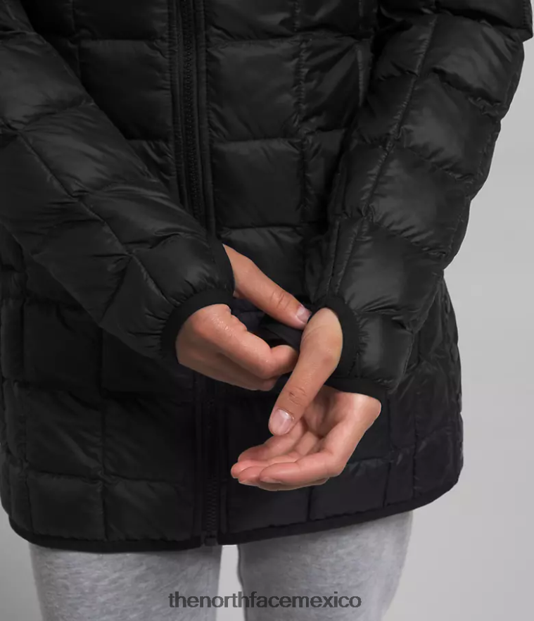 The North Face ropa NFHLJL458 negro niños parka termobola