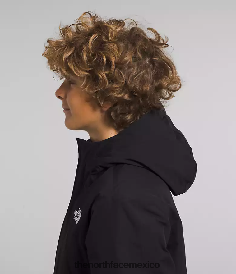 The North Face ropa NFHLJL462 negro niños parka mcmurdo
