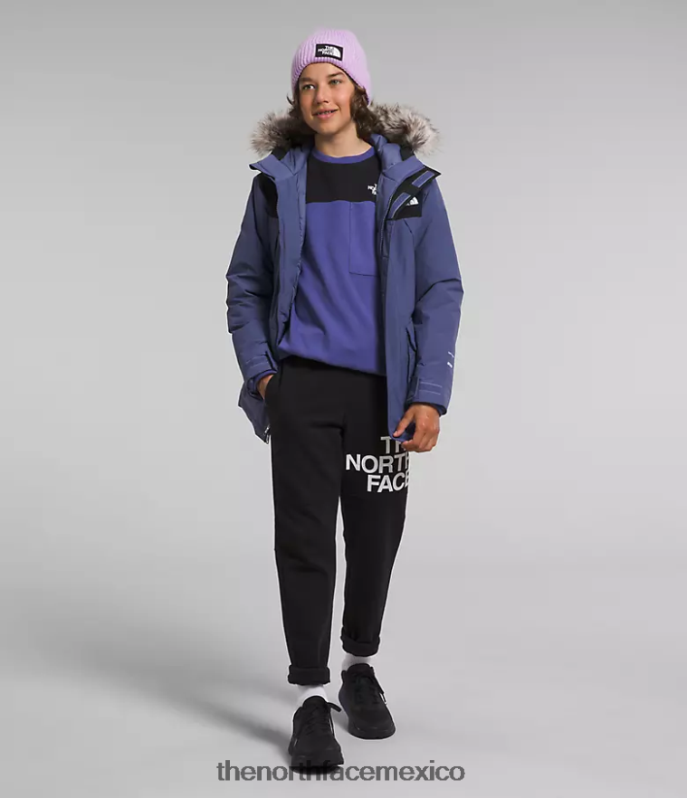 The North Face ropa NFHLJL463 cueva azul niños parka mcmurdo