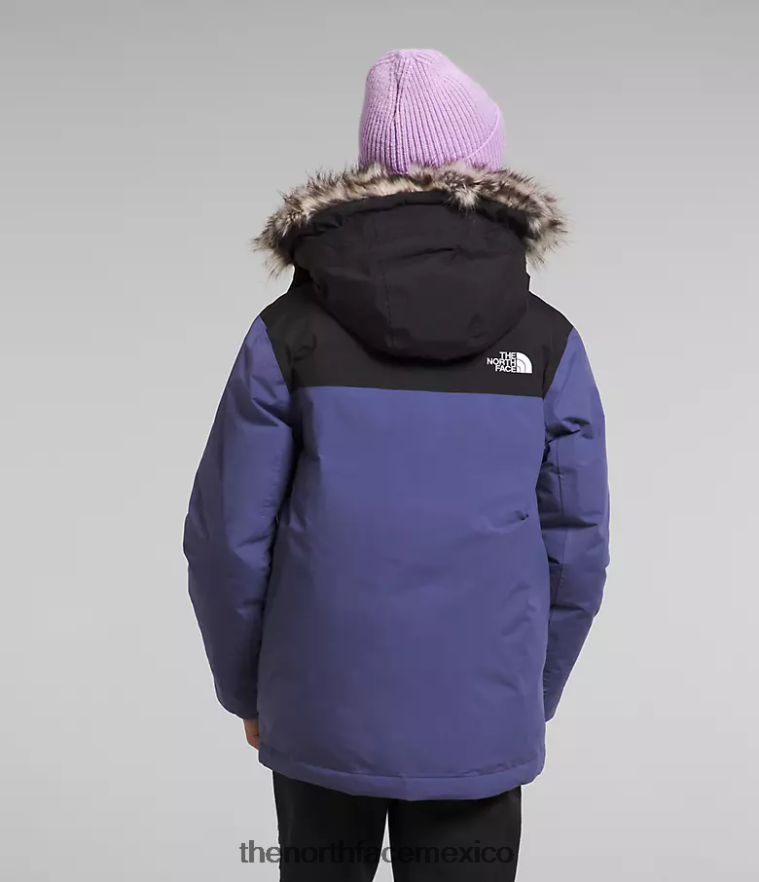 The North Face ropa NFHLJL463 cueva azul niños parka mcmurdo