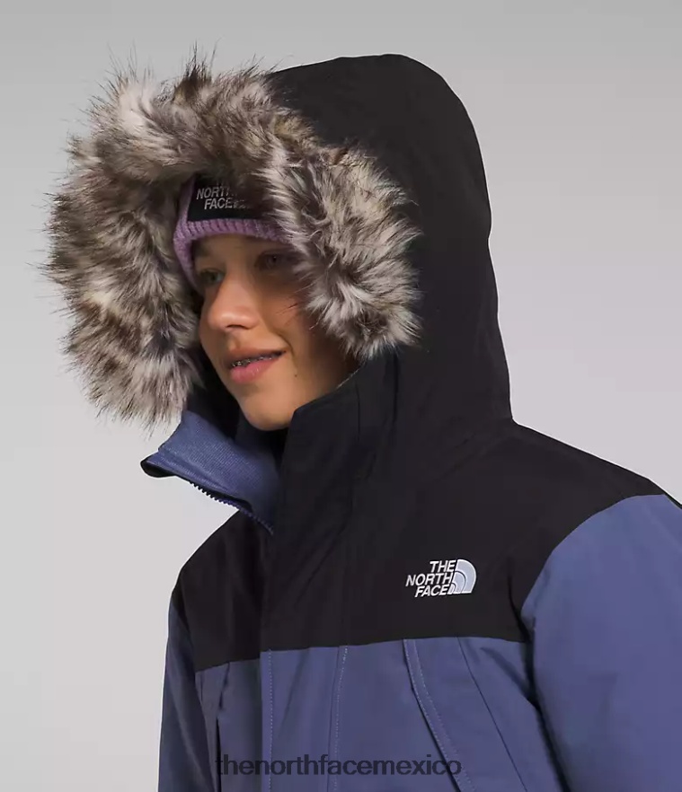 The North Face ropa NFHLJL463 cueva azul niños parka mcmurdo
