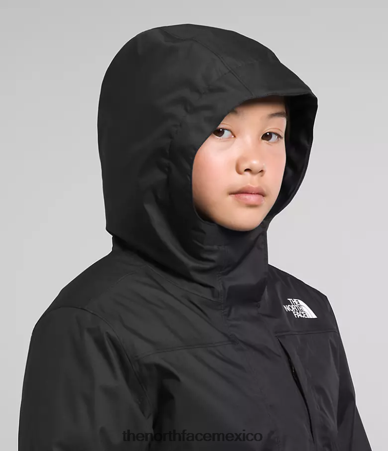 The North Face ropa NFHLJL578 negro niños triclima norte abajo