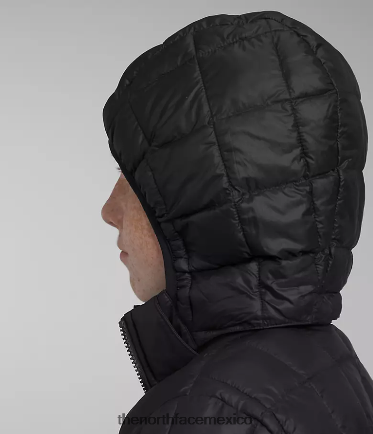 The North Face ropa NFHLJL633 negro niños chaqueta térmica con capucha