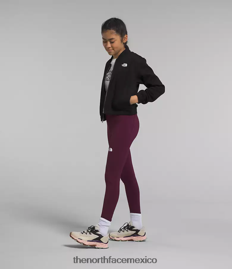 The North Face ropa NFHLJL985 tnf brezo negro niños acogedora chaqueta de polar de ensueño con cremallera completa
