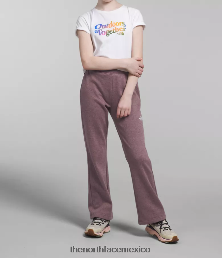 The North Face ropa NFHLJL267 brezo gris leonado niños pantalones anchos de polar de ensueño acogedor
