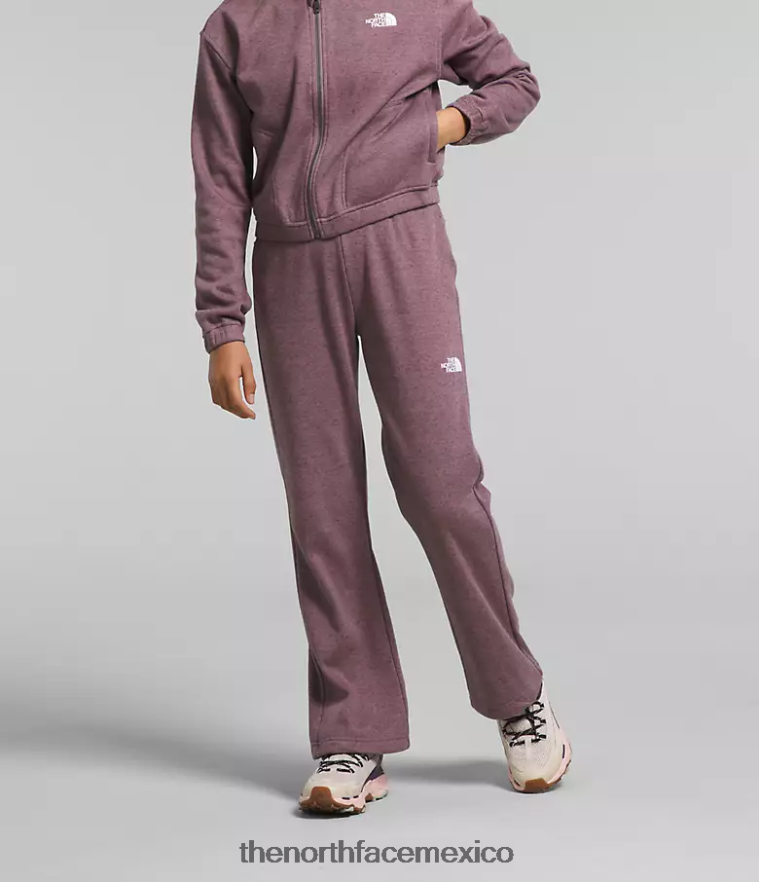 The North Face ropa NFHLJL267 brezo gris leonado niños pantalones anchos de polar de ensueño acogedor