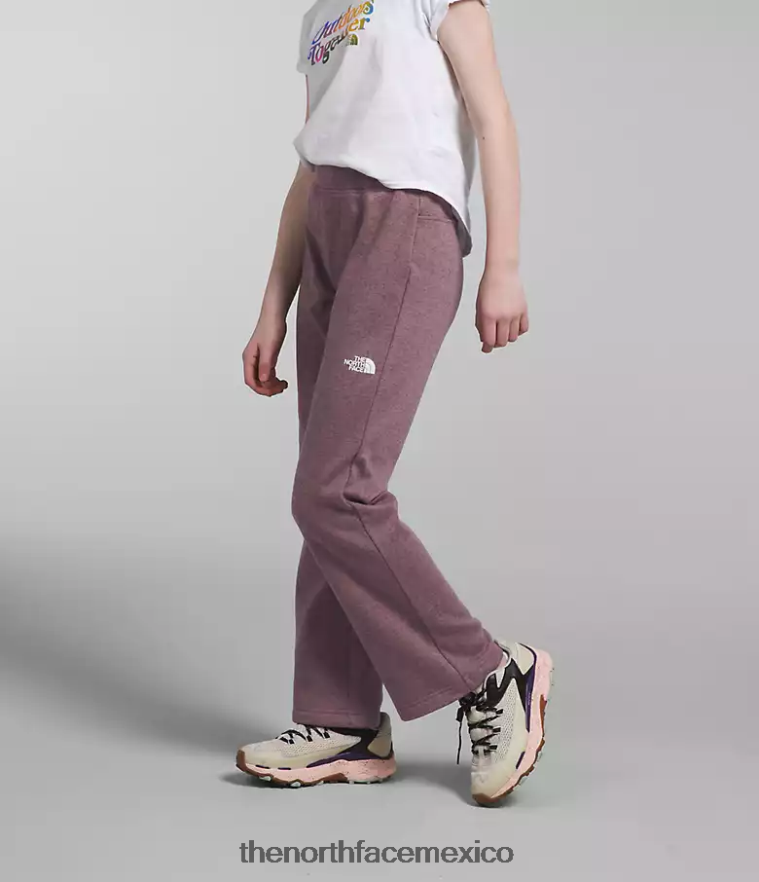 The North Face ropa NFHLJL267 brezo gris leonado niños pantalones anchos de polar de ensueño acogedor