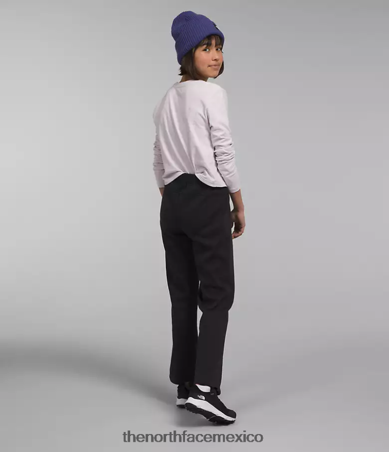 The North Face ropa NFHLJL268 tnf brezo negro niños pantalones anchos de polar de ensueño acogedor