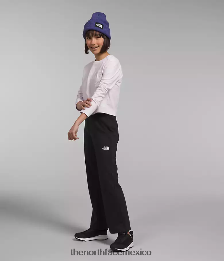 The North Face ropa NFHLJL268 tnf brezo negro niños pantalones anchos de polar de ensueño acogedor