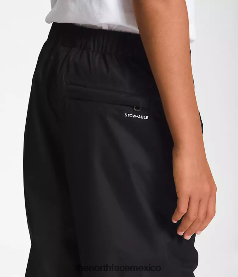 The North Face ropa NFHLJL269 negro niños pantalones de lluvia antora