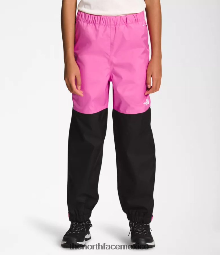 The North Face ropa NFHLJL270 súper rosa niños pantalones de lluvia antora