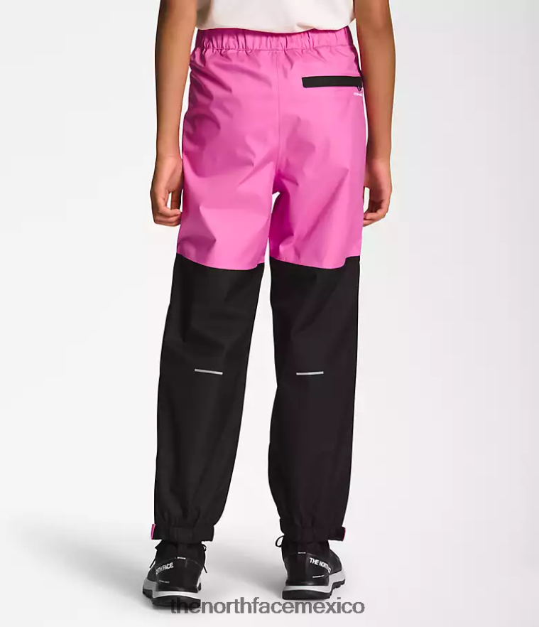 The North Face ropa NFHLJL270 súper rosa niños pantalones de lluvia antora