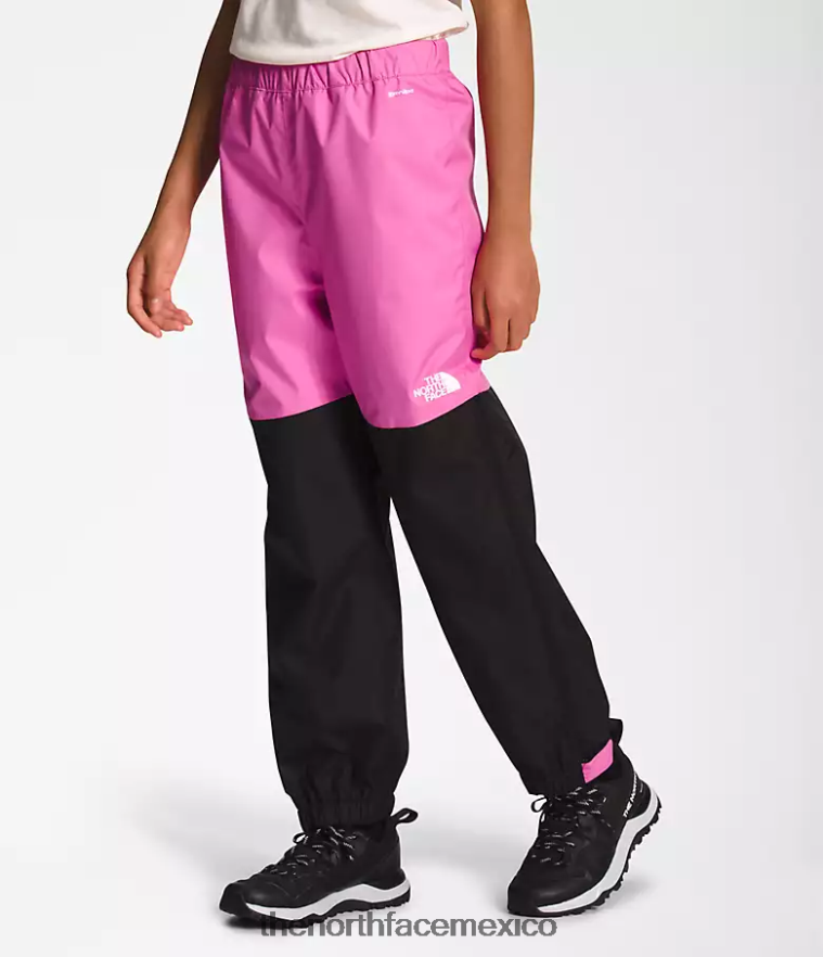 The North Face ropa NFHLJL270 súper rosa niños pantalones de lluvia antora