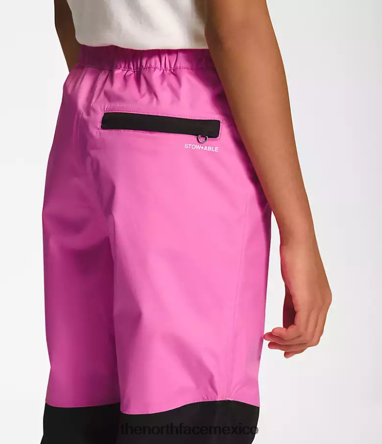 The North Face ropa NFHLJL270 súper rosa niños pantalones de lluvia antora