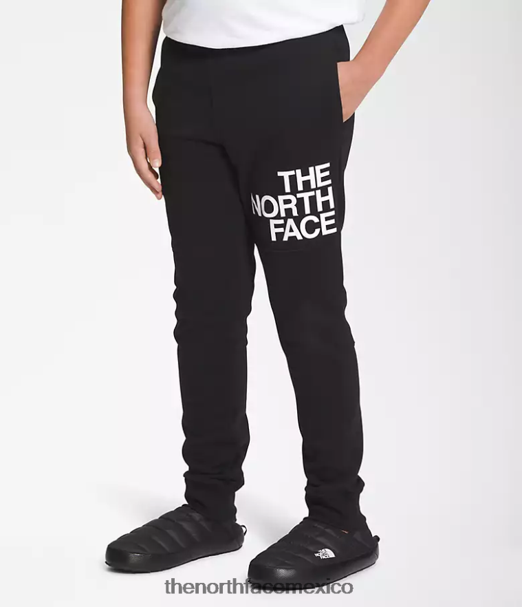 The North Face ropa NFHLJL393 negro niños joggers polares camp