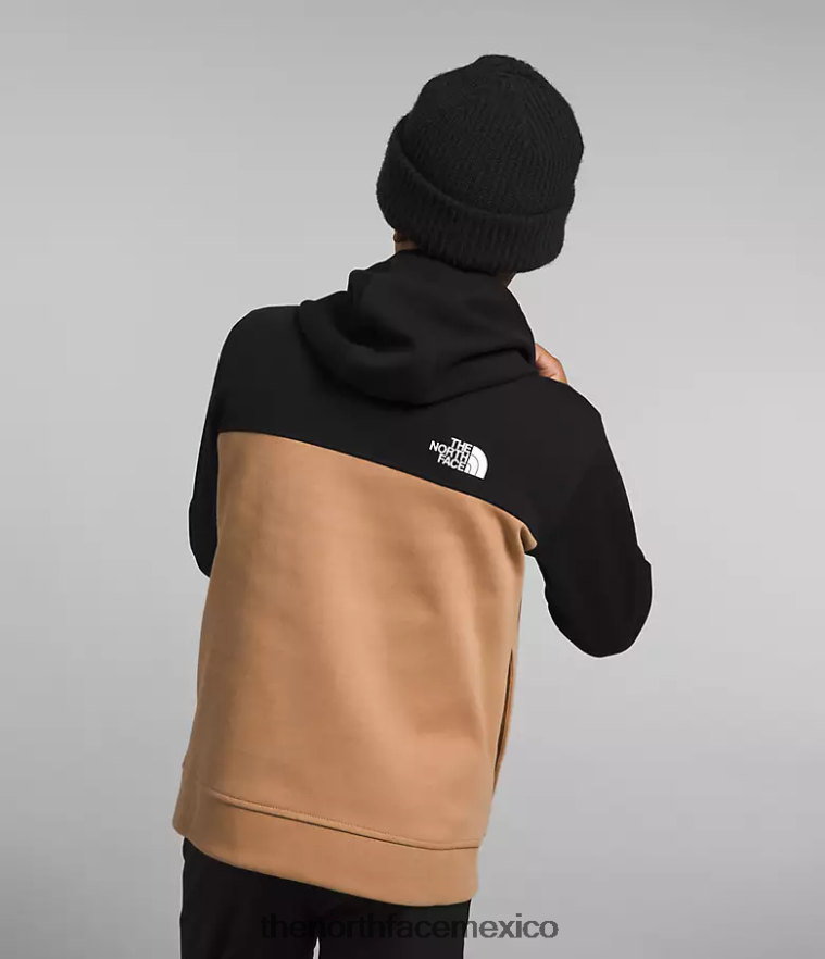 The North Face ropa NFHLJL526 mantequilla de almendras niños tnf tech sudadera con capucha y cremallera completa