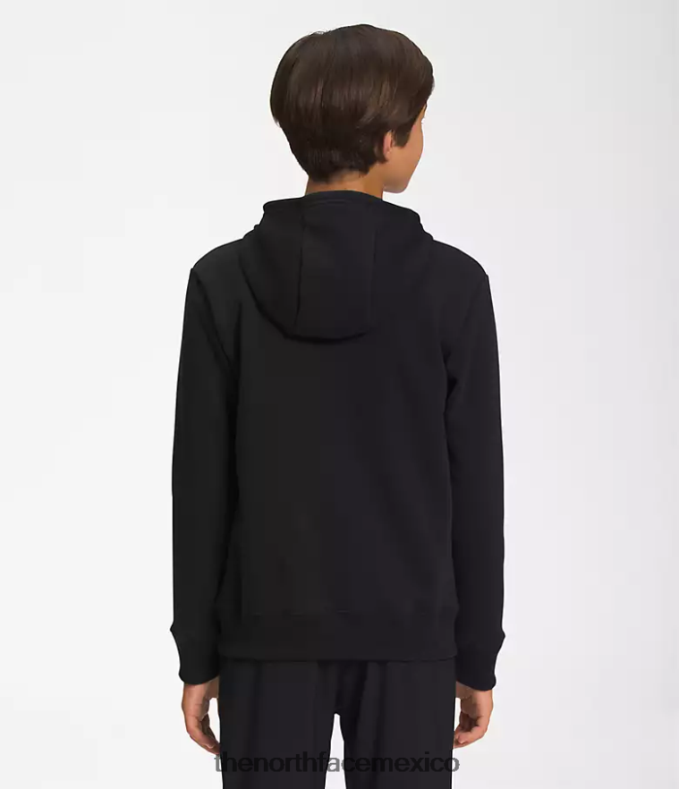 The North Face ropa NFHLJL1103 tnf negro/tnf negro/led amarillo niños sudadera con capucha de lana de campamento