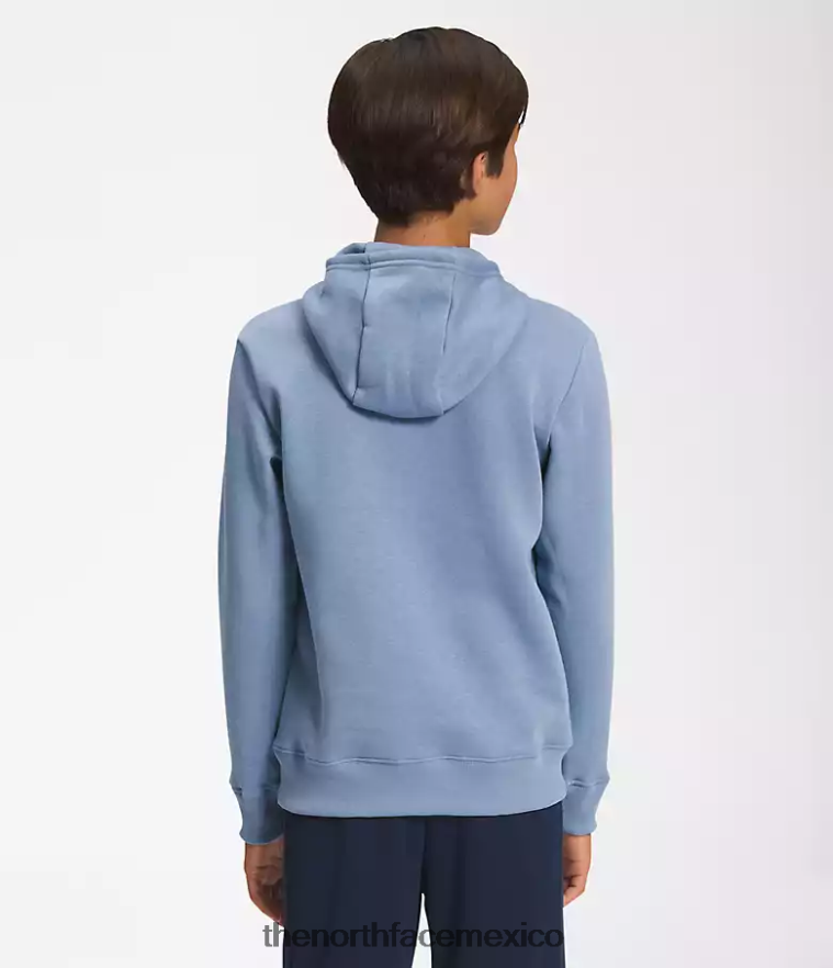The North Face ropa NFHLJL1104 azul popular niños sudadera con capucha de lana de campamento