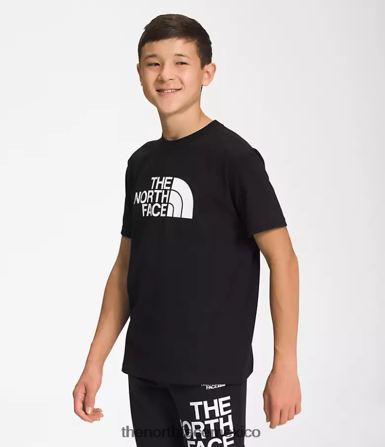The North Face ropa NFHLJL1055 tnf negro/tnf blanco niños camiseta gráfica de manga corta