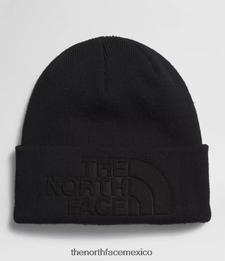 The North Face accesorio NFHLJL1139 negro unisexo gorro urbano con relieve