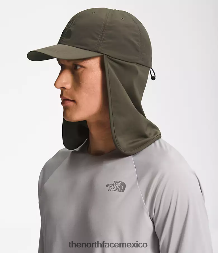 The North Face accesorio NFHLJL367 nuevo verde topo unisexo sombrero protector solar horizonte