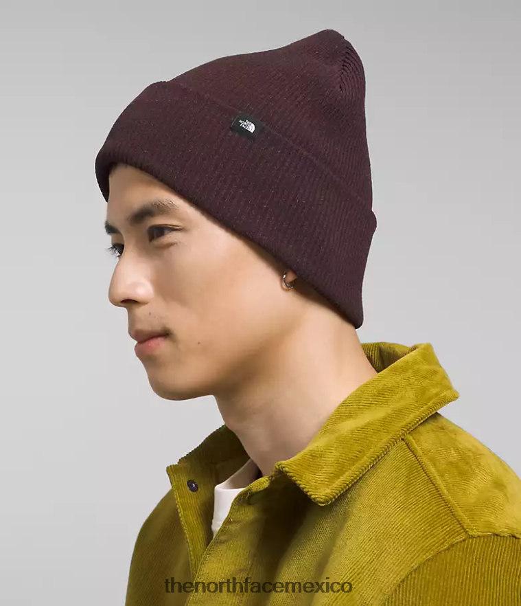 The North Face accesorio NFHLJL562 marrón carbón unisexo gorro urbano con puños