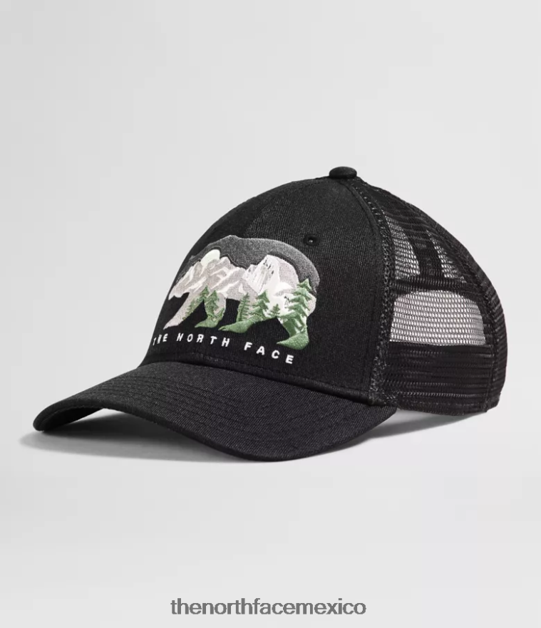 The North Face accesorio NFHLJL614 tnf negro/gráfico oso unisexo camionero de barro bordado