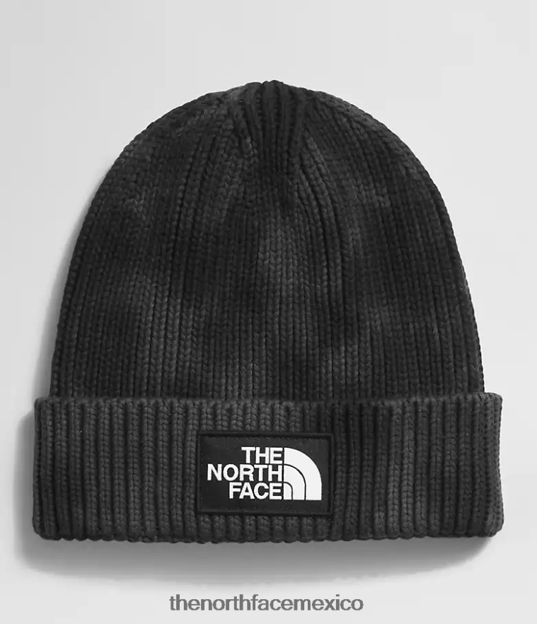 The North Face accesorio NFHLJL794 negro unisexo gorro con logo teñido anudado