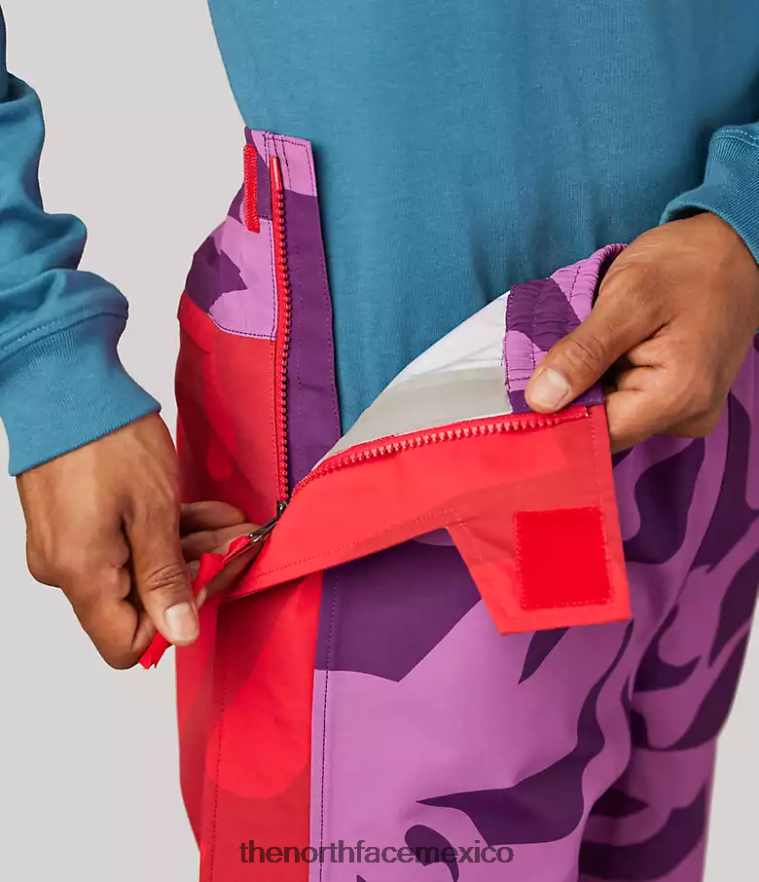 The North Face ropa NFHLJL607 kw pamplona violeta mtn estampado claro unisexo pantalón ligero de montaña tnf x kaws